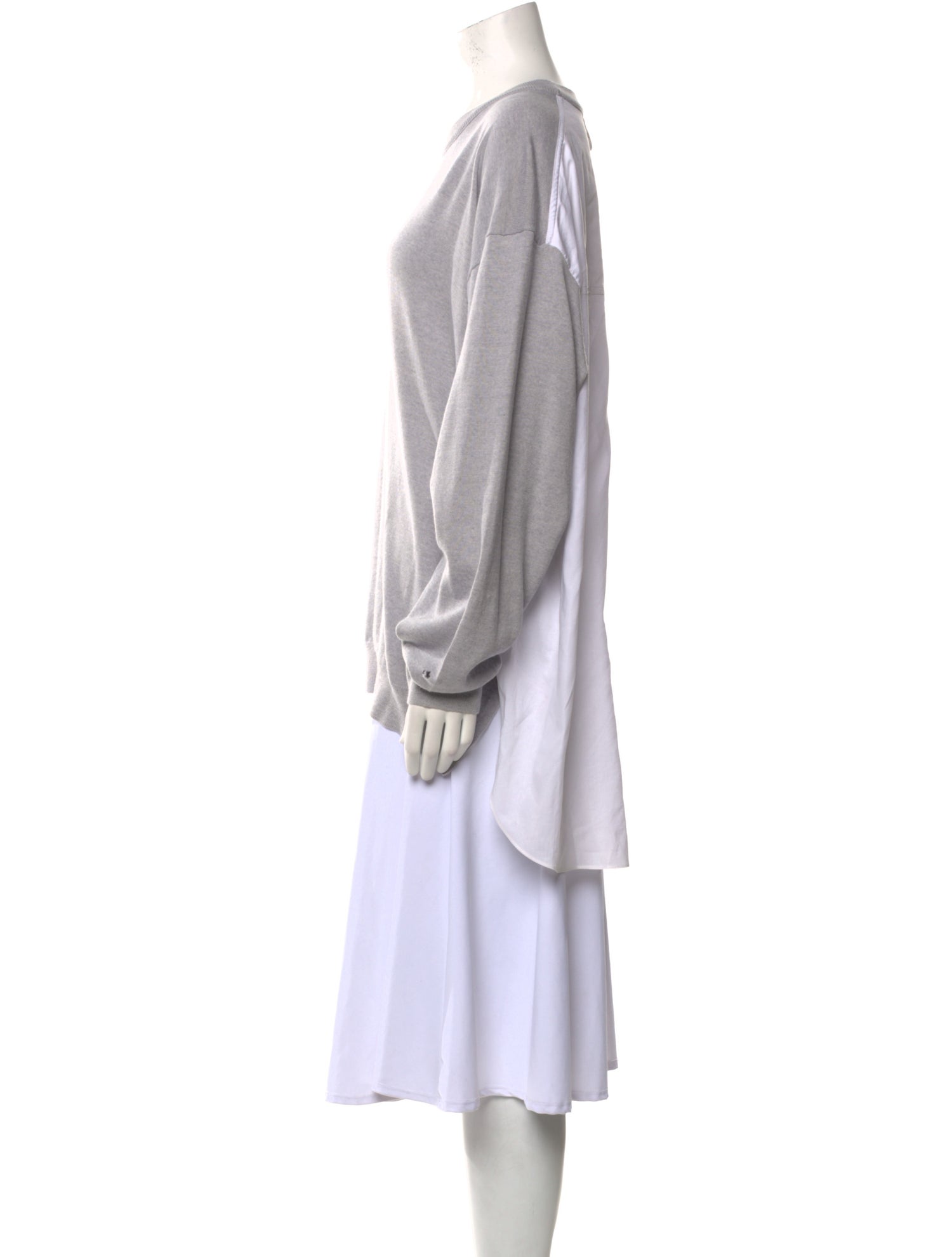 Tibi Wool Crew Neck Sweatshirt